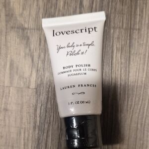 Body Polish - White and Silver